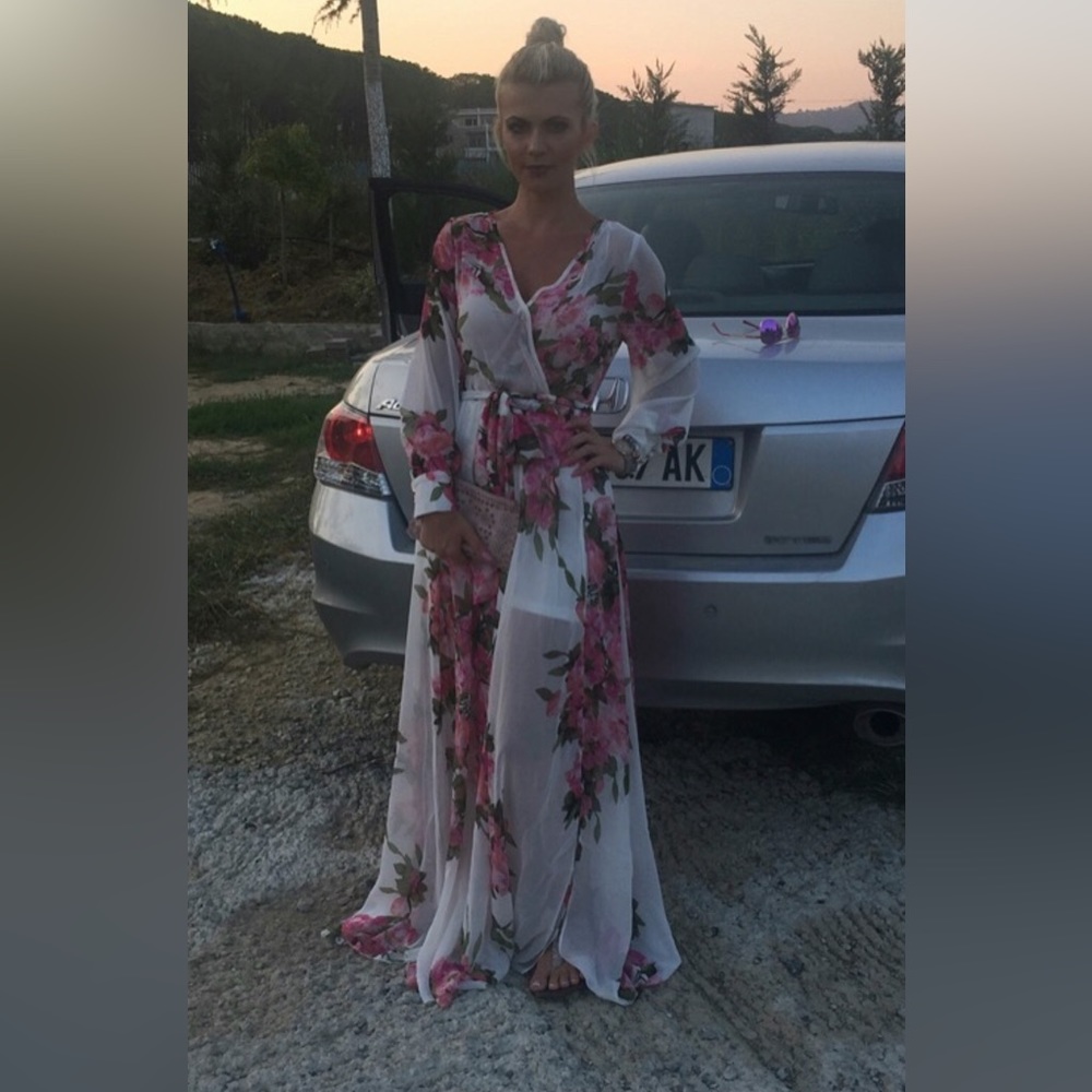 Beautiful summer, long dress
